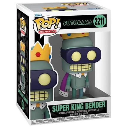 Funko Pop! Animation: Futurama - Super King Bender - Vinyl Figure #2211