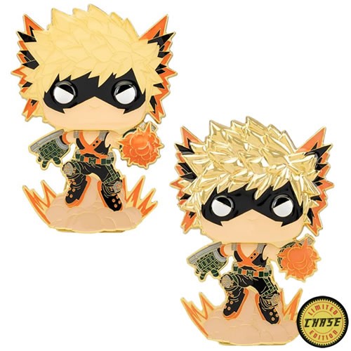 Funko Pop! Sized Pin: My Hero Academia - Bakugo with Chase #22