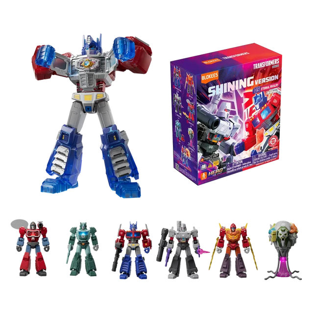BLOKEES Transformers - Shining Version 05 - Eternal Rivalry - Display of 6 - Model Kits