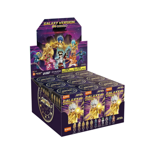 BLOKEES Saint Seiya - Gold Zodiac 2 Box 9pc Display - Model Kits