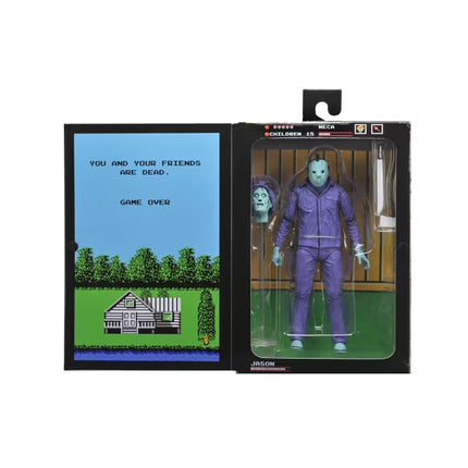 NECA Friday The 13th (Classic Video Game Appearance w/ Theme Music) Jason Action Figure