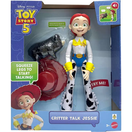 Mattel Disney & Pixar Toy Story 5 Critter Talk Jessie - Toy & JD Pig 35 Sounds