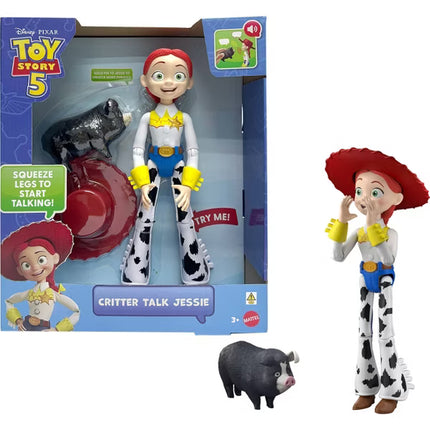 Mattel Disney & Pixar Toy Story 5 Critter Talk Jessie - Toy & JD Pig 35 Sounds