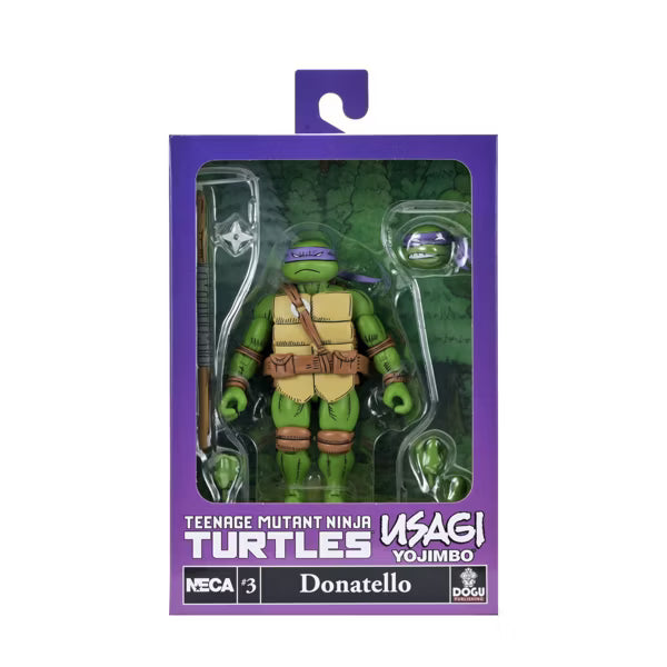 NECA TMNT Ninja Turtles x Usagi Yojimbo - Ultimate Donatello -  Action Figure