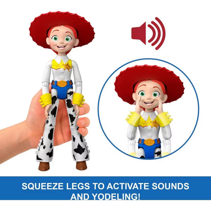 Mattel Disney & Pixar Toy Story 5 Critter Talk Jessie - Toy & JD Pig 35 Sounds