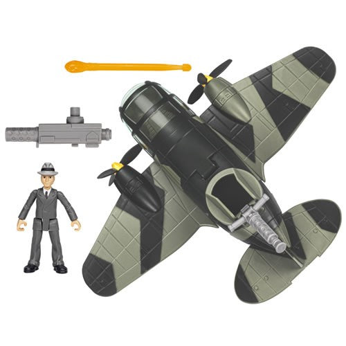 Hasbro Indiana Jones - Worlds Of Adventure Doctor Jurgen Voller w/ Plane