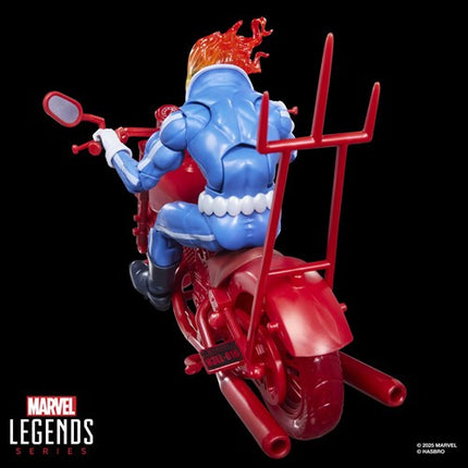 Hasbro Marvel Legends Series Ghost Avenger Johnny Blaze Figure Motorcycle