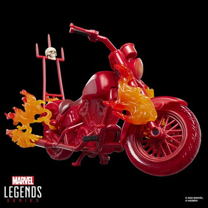 Hasbro Marvel Legends Series Ghost Avenger Johnny Blaze Figure Motorcycle