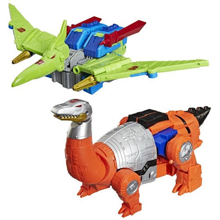 HASBRO Transformers Gen - Age Of The Primes Dinobot Swoop And Sludge Figures
