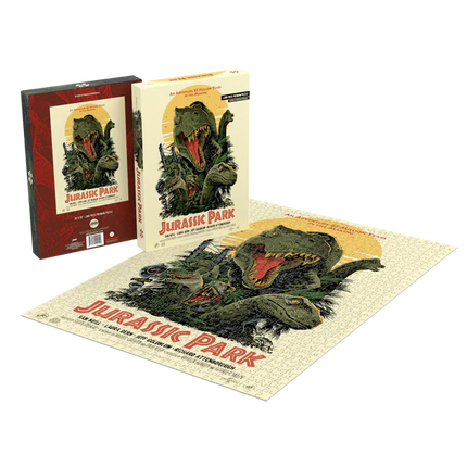 MONDO Jurassic Park Puzzles - 1000 Pcs - (Second Edition)
