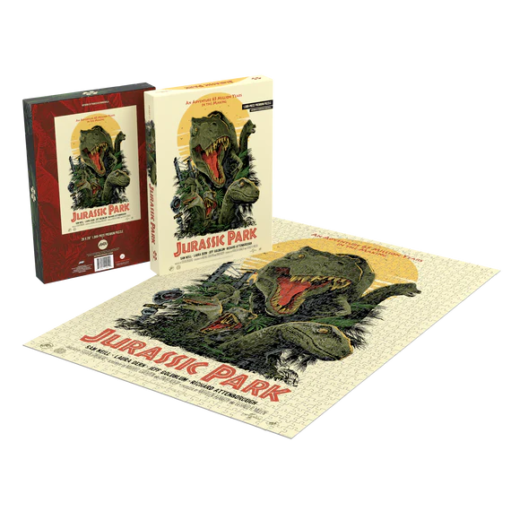 MONDO Jurassic Park Puzzles - 1000 Pcs - (Second Edition)