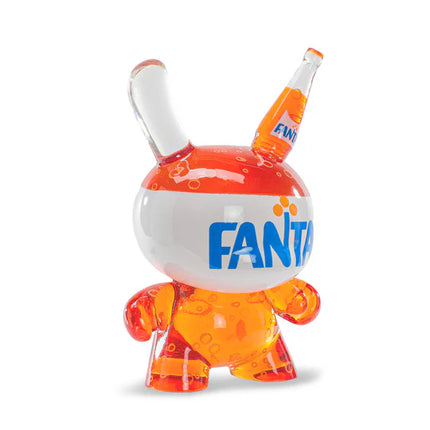 KIDROBOT Fanta Orange Dunny Resin Art Figure