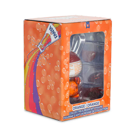 KIDROBOT Fanta Orange Dunny Resin Art Figure