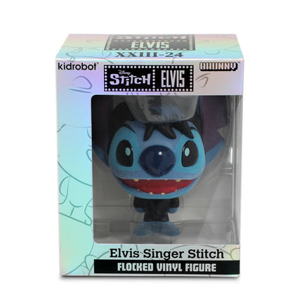 KIDROBOT Disney - Stitch Singer Elvis Bhunny - Flocked Vinyl Figure