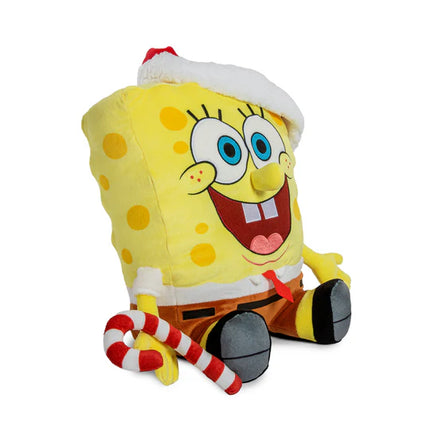 KIDROBOT SpongeBob Squarepants - Santa SpongeBob (Shake Action) - HugMe Plush