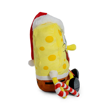 KIDROBOT SpongeBob Squarepants - Santa SpongeBob (Shake Action) - HugMe Plush