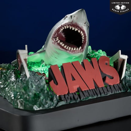 MCFARLANE Jaws Statues - 50th Anniversary Light Up Base (Resin)