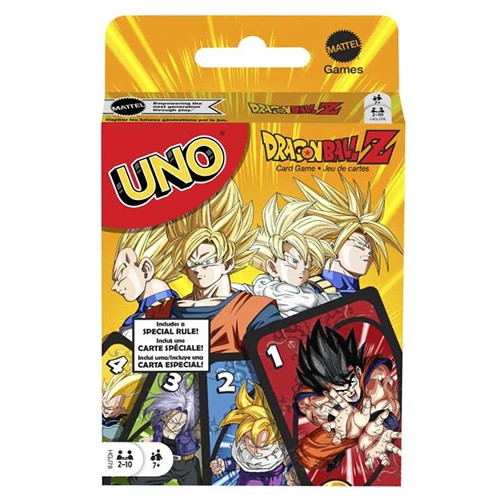MATTEL UNO Card Games Dragonball Z