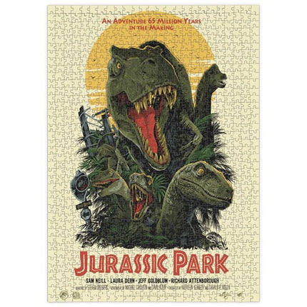 MONDO Jurassic Park Puzzles - 1000 Pcs - (Second Edition)