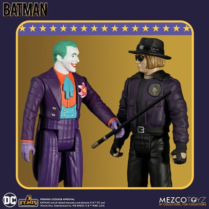 Mezco Batman (1989) 5 Points Set of 3 Action Figures