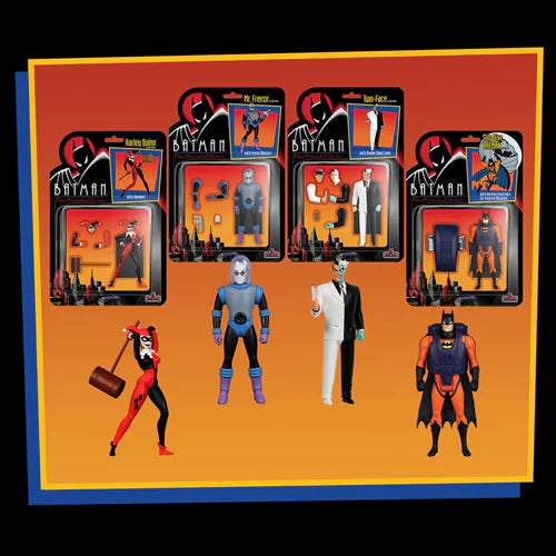 MEZCO 5 POINTS BATMAN: THE ANIMATED SERIES VOLUME 2 DELUXE SET OF 4