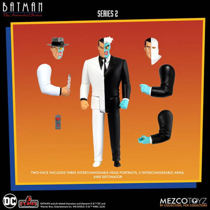 MEZCO 5 POINTS BATMAN: THE ANIMATED SERIES VOLUME 2 DELUXE SET OF 4