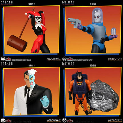 MEZCO 5 POINTS BATMAN: THE ANIMATED SERIES VOLUME 2 DELUXE SET OF 4