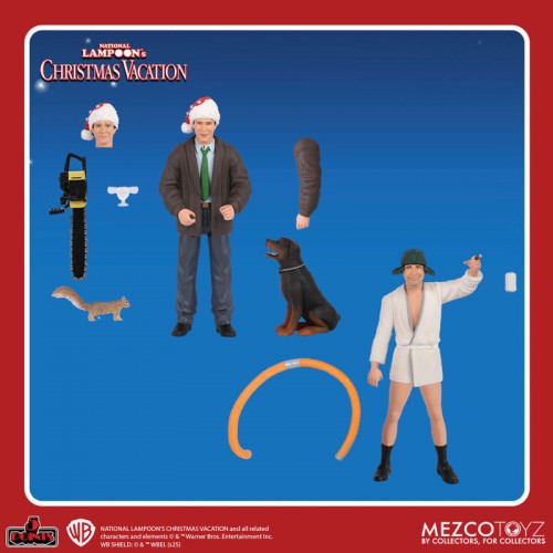 Mezco National Lampoon's Christmas Vacation - 5 Points Figures 2pc Figure Set