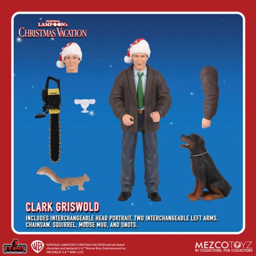 Mezco National Lampoon's Christmas Vacation - 5 Points Figures 2pc Figure Set