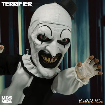 Mezco Terrifier Mega Scale Art The Clown Talking Doll Figures