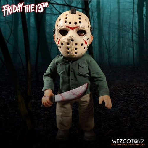 MEZCO TOYZ Friday The 13th Jason Voorhees Action Figure, Green