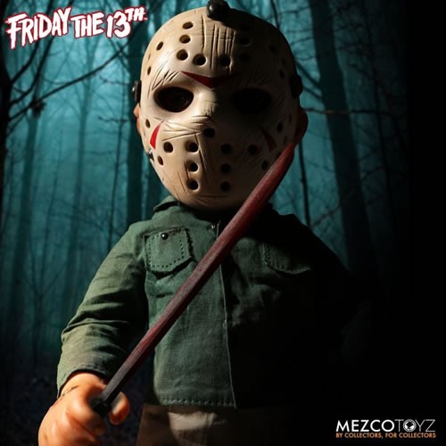 MEZCO TOYZ Friday The 13th Jason Voorhees Action Figure, Green