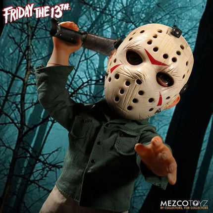 MEZCO TOYZ Friday The 13th Jason Voorhees Action Figure, Green