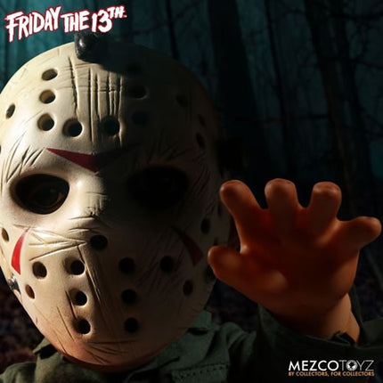 MEZCO TOYZ Friday The 13th Jason Voorhees Action Figure, Green