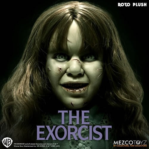 MEZCO TOYZ M.D.S. Figures - The Exorcist - Regan MacNeil Roto Plush Doll