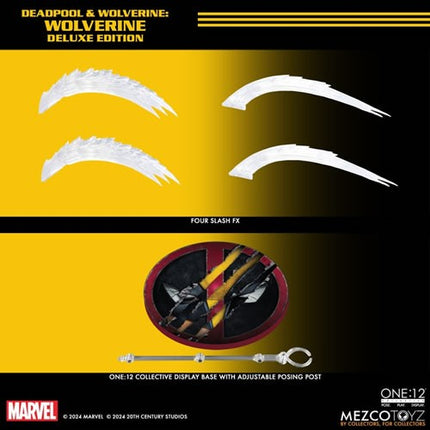 Wolverine Deadpool & Wolverine Mezco One:12 Collective Deluxe Edition Figure