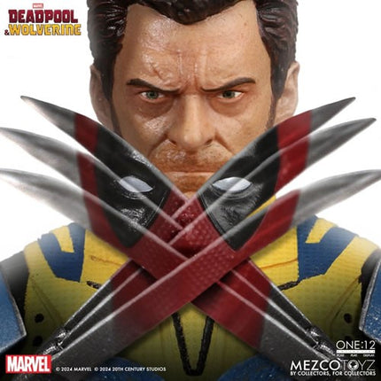 Wolverine Deadpool & Wolverine Mezco One:12 Collective Deluxe Edition Figure