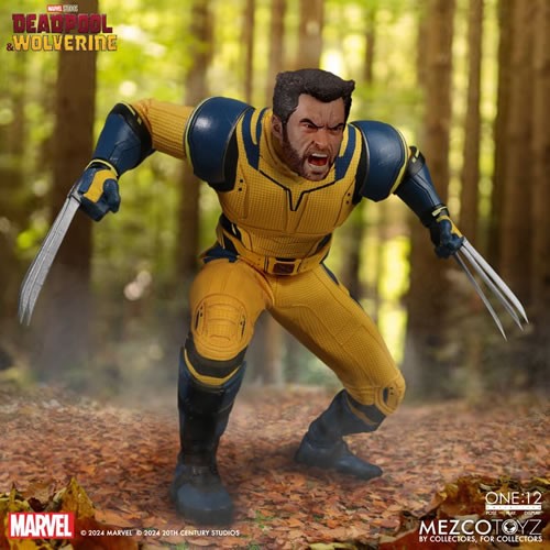 Wolverine Deadpool & Wolverine Mezco One:12 Collective Deluxe Edition Figure