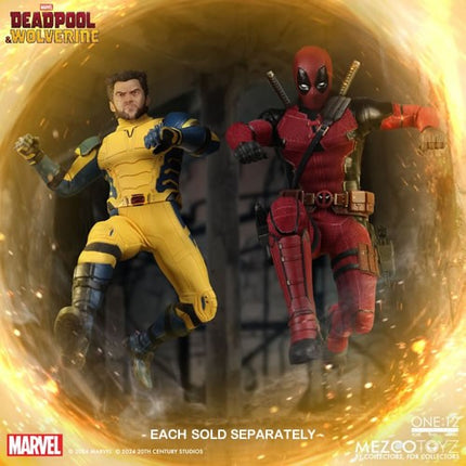 Wolverine Deadpool & Wolverine Mezco One:12 Collective Deluxe Edition Figure