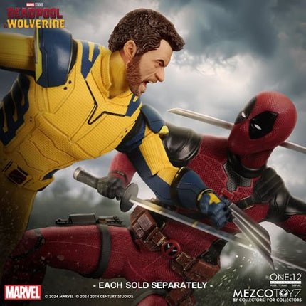 Wolverine Deadpool & Wolverine Mezco One:12 Collective Deluxe Edition Figure