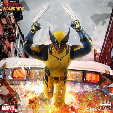 Wolverine Deadpool & Wolverine Mezco One:12 Collective Deluxe Edition Figure
