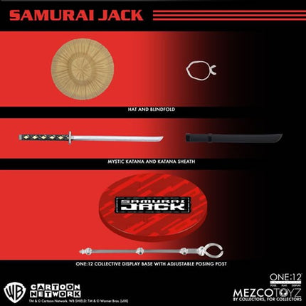Mezco Samurai Jack Cartoon Network Action Figure