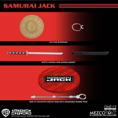 Mezco Samurai Jack Cartoon Network Action Figure