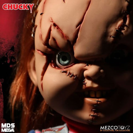 Mezco Child's Play Talking  15" Mega Scale Chucky Action Figure