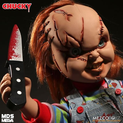 Mezco Child's Play Talking  15" Mega Scale Chucky Action Figure