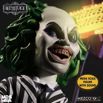 Mezco Beetlejuice - Mega Scale Talking Beetlejuice Figures