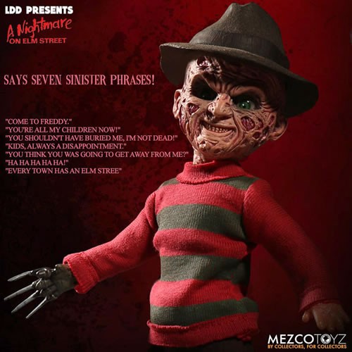 Mezco - Nightmare on Elm Street - LDD Presents - Talking Freddy Krueger