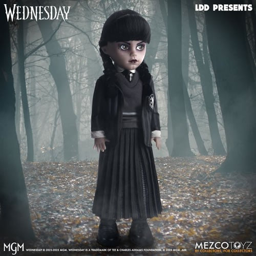 Mezco Living Dead Dolls - Wednesday, Nevermore Academy Uniform