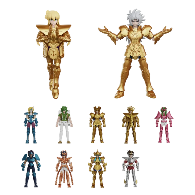 BLOKEES Saint Seiya - Gold Zodiac 2 Box 9pc Display - Model Kits