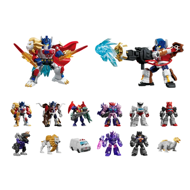 BLOKEES Transformers Defender Ver. 07 - Power Of The Beast - Box 12pc Display - Model Kits